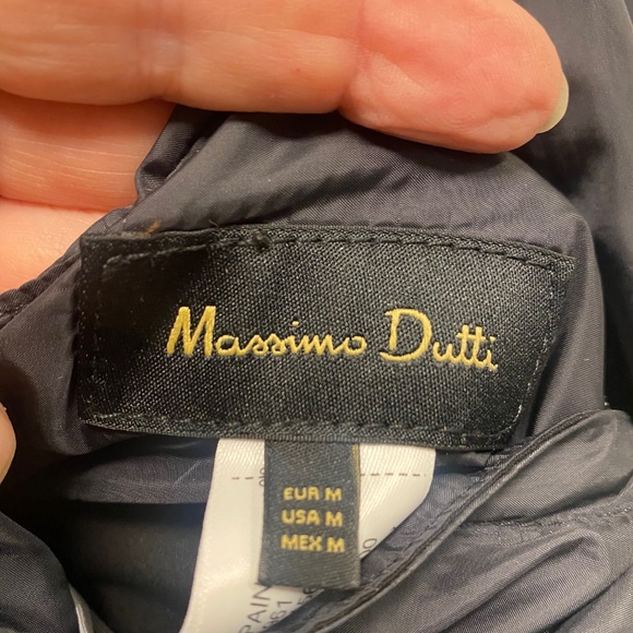 Men's Massimo Dutti, reversible suede & nylon bomber jacket - Picture 3 of 5